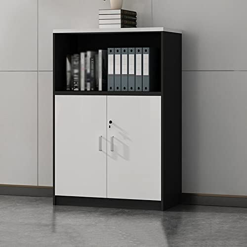 Wood Lateral File Cabinet with Printer Stand