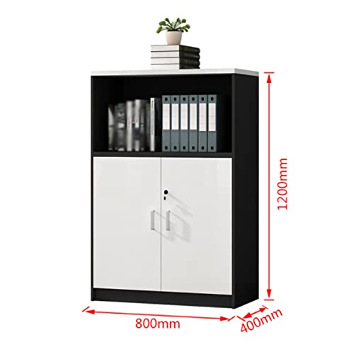 Wood Lateral File Cabinet with Printer Stand