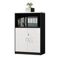 Wood Lateral File Cabinet with Printer Stand