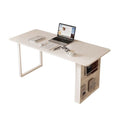 Modern Writing Desk with Magazine Rack