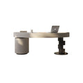 Minimalist Corner Rock Board Desk