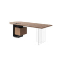 Solid Wood Office Desk for Small Spaces