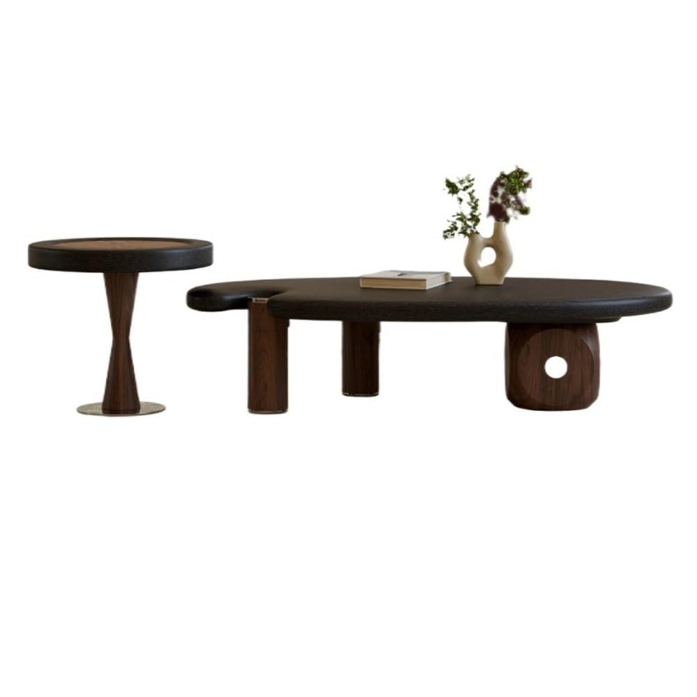 Modern Sculptural Coffee Table Set