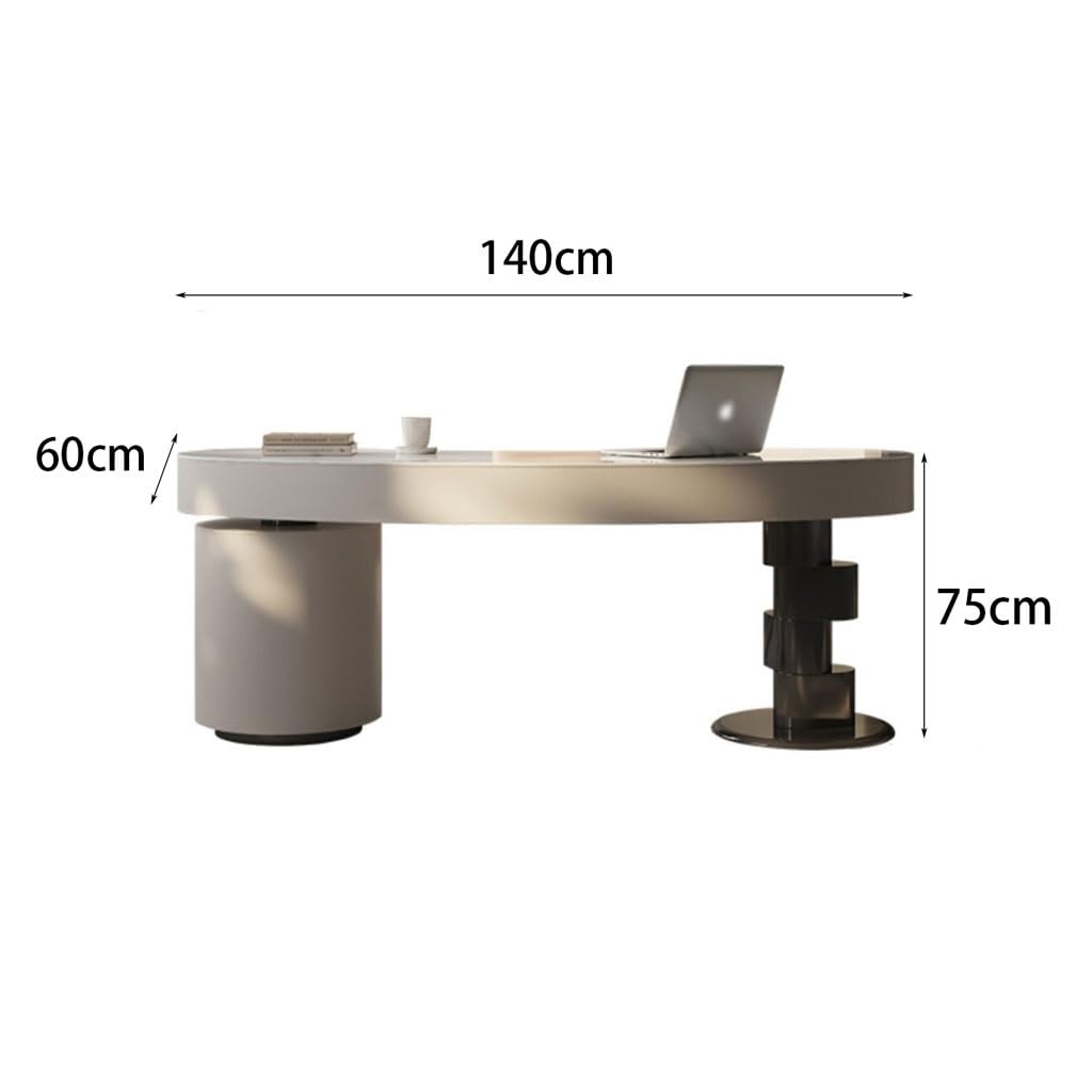 Minimalist Corner Rock Board Desk