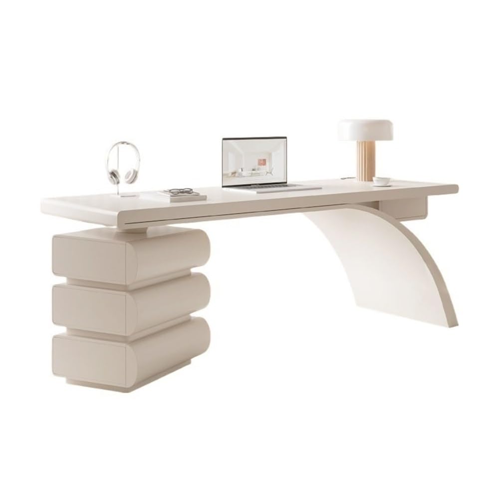 French-Style Desk with 3 Drawers