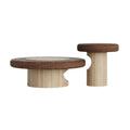 Round Nesting Coffee Table Set