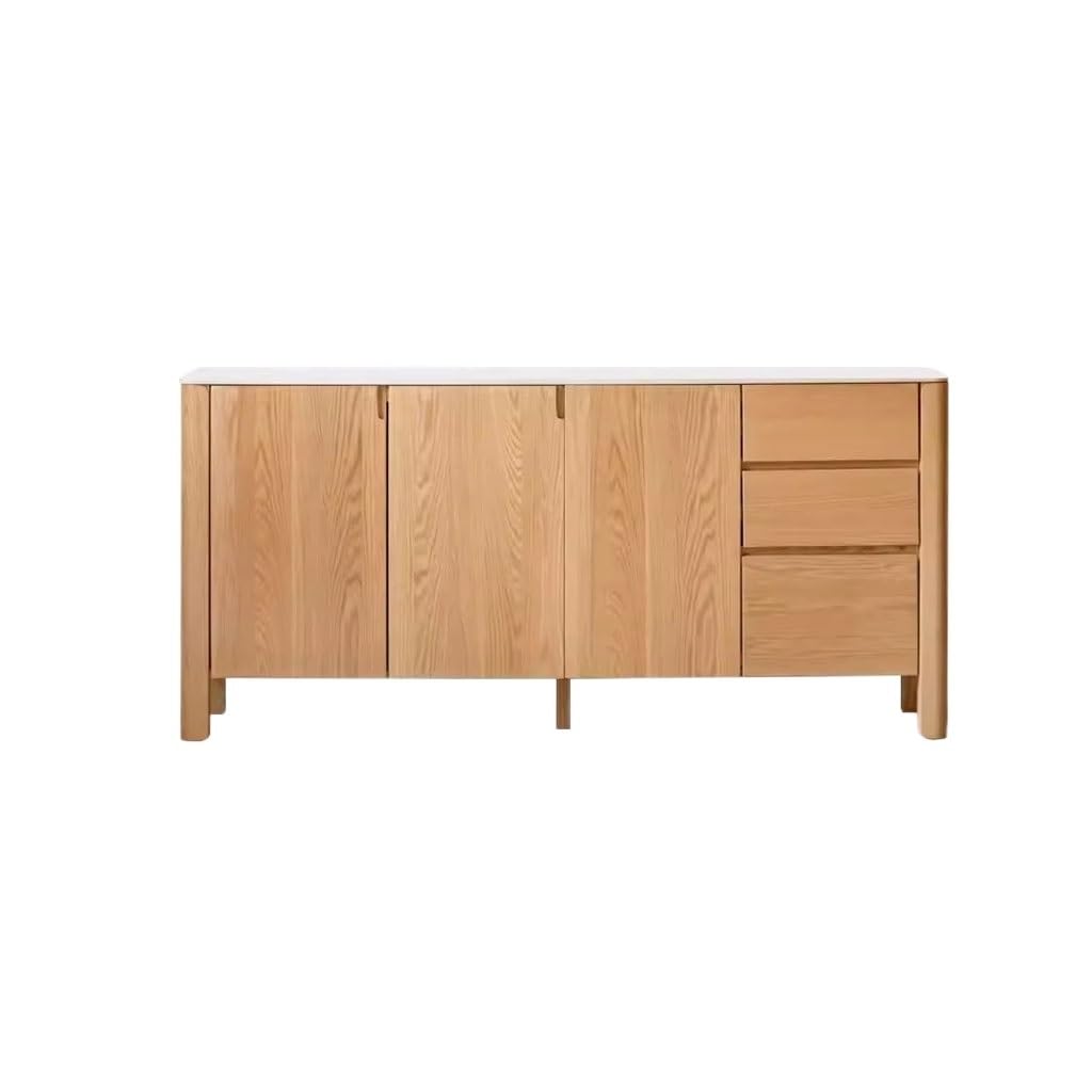 Solid Wood Sideboard Cabinet with Storage