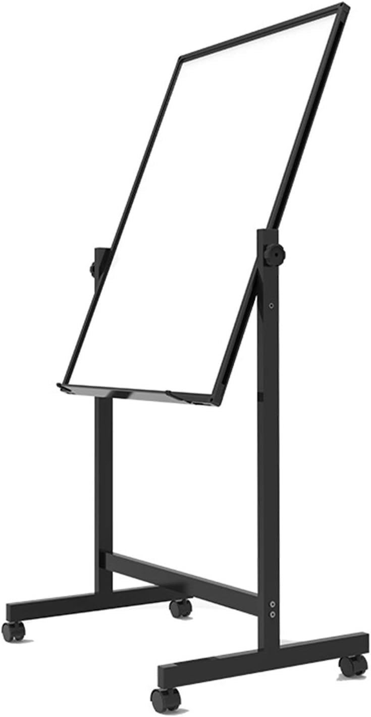 Mobile Double-Sided Magnetic Whiteboard with Stand
