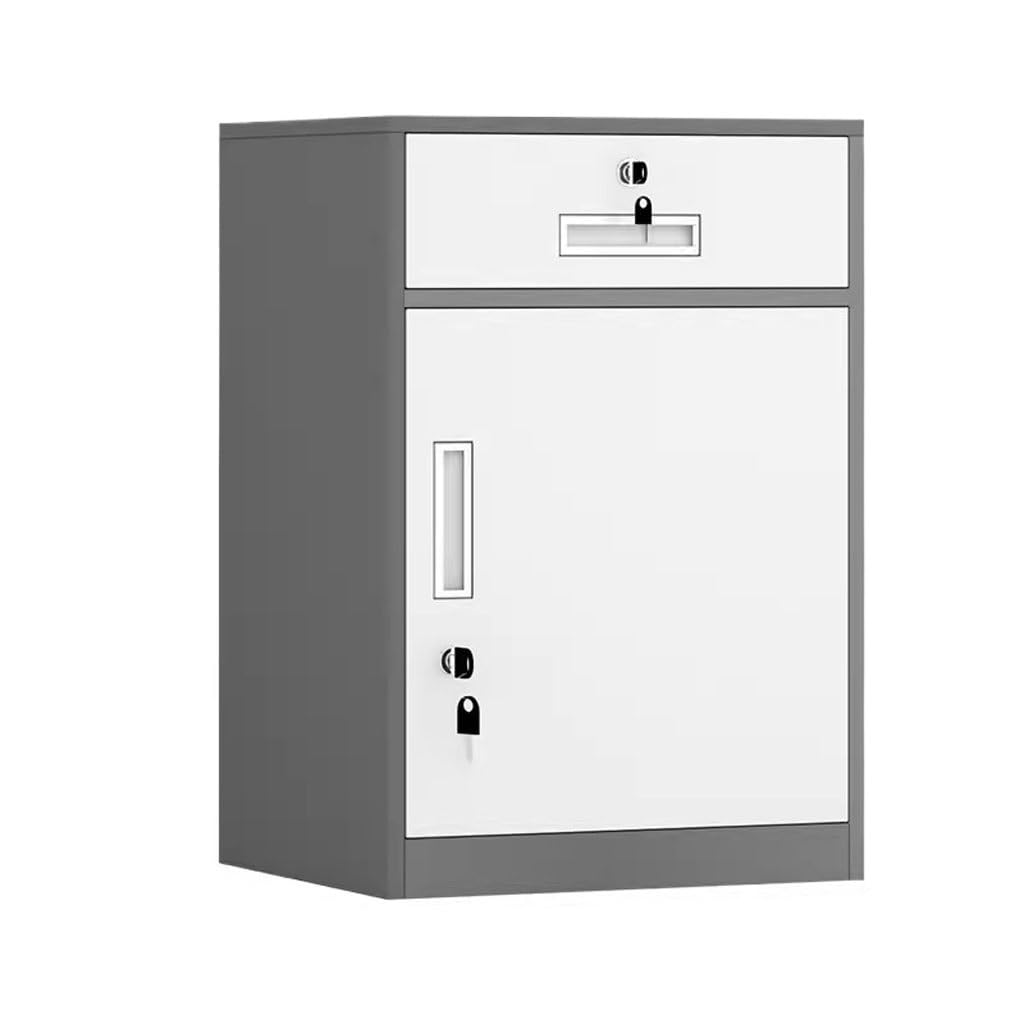 Metal Locking File Cabinet with Drawers