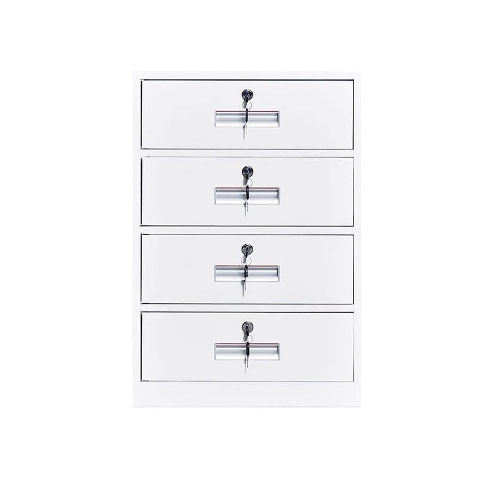 Lockable 4-Drawer File Cabinet for Home & Office