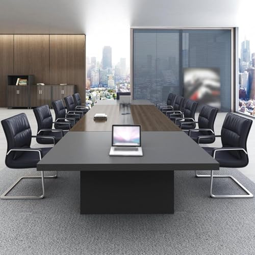 Large Conference Table with Cable Management