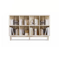 Solid Wood Open Bookcase Storage Shelf