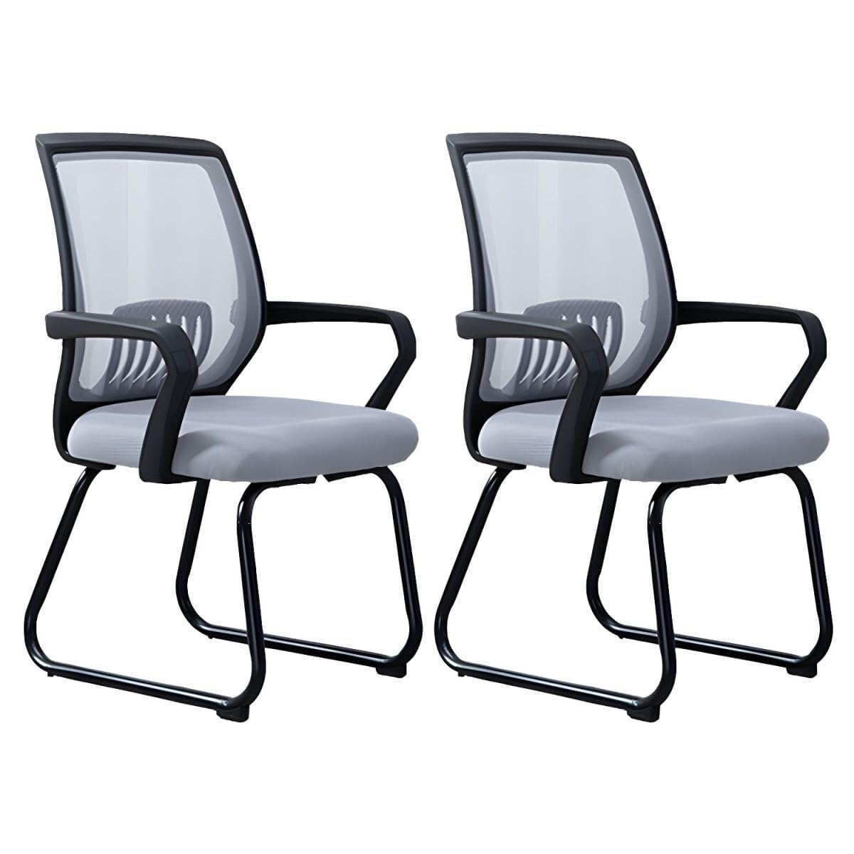 Ergonomic Conference Chair Set with Lumbar Support