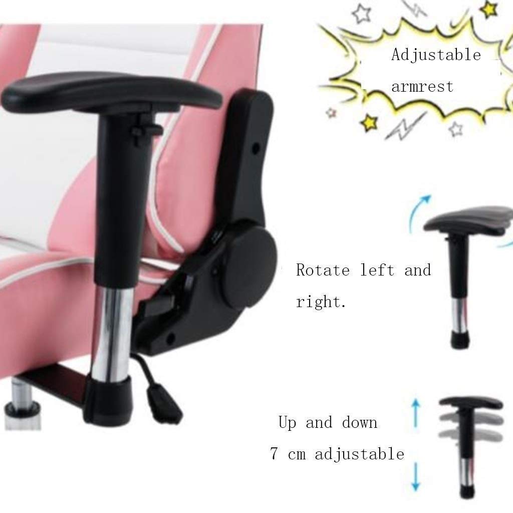 Ergonomic Racing Office Chair with Footrest