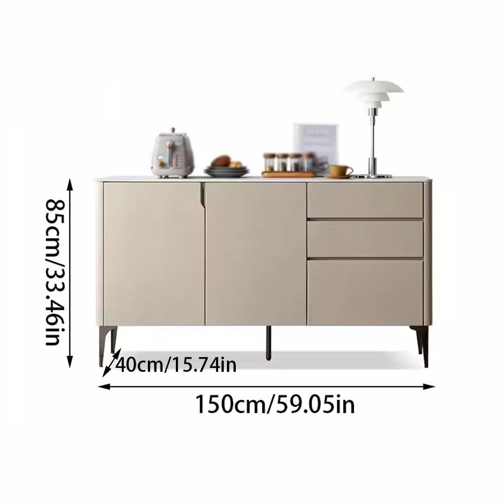 Modern Solid Wood Sideboard Storage Cabinet