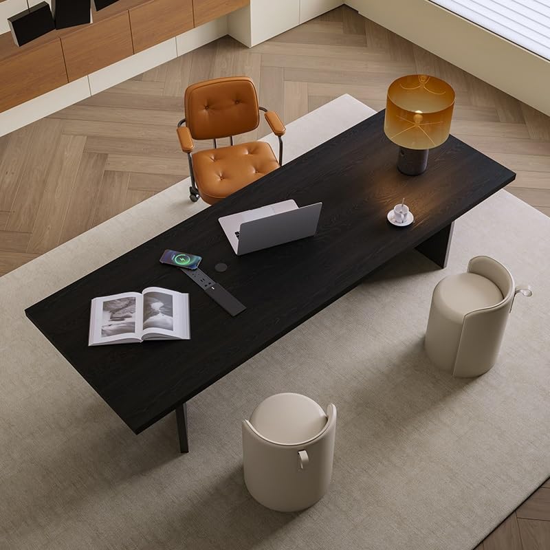 Solid Wood Office Desk for Study & Work