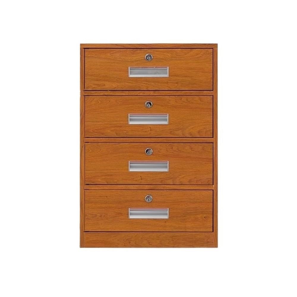 Lockable 4-Drawer File Cabinet for Home & Office