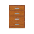 Lockable 4-Drawer File Cabinet for Home & Office