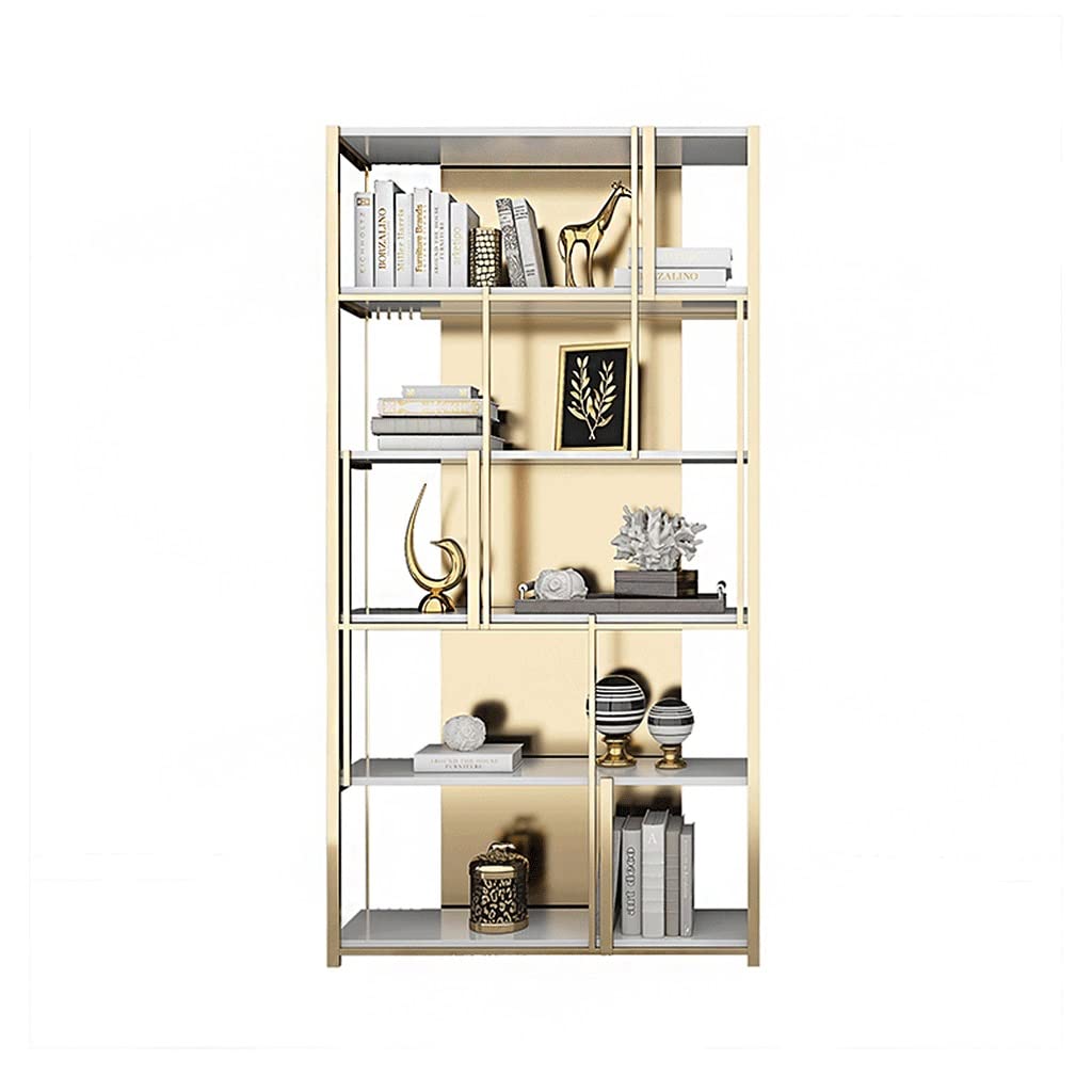 Metal Bookshelf Display Rack for Home & Office