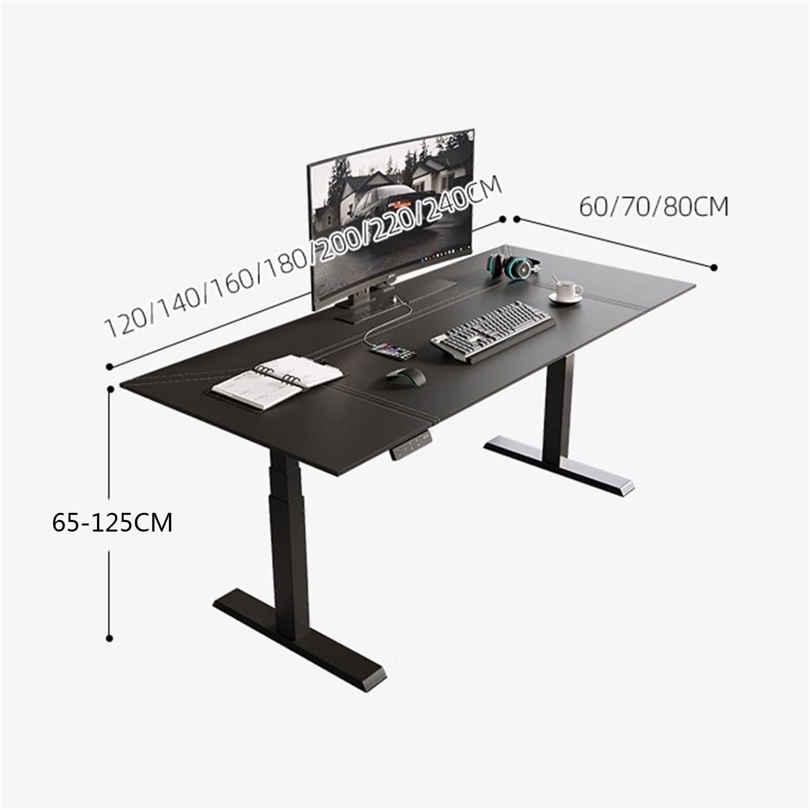Electric Standing Desk with Charging Ports