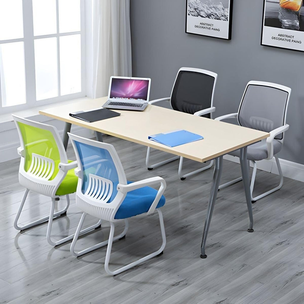 Ergonomic Conference Chair Set with Lumbar Support