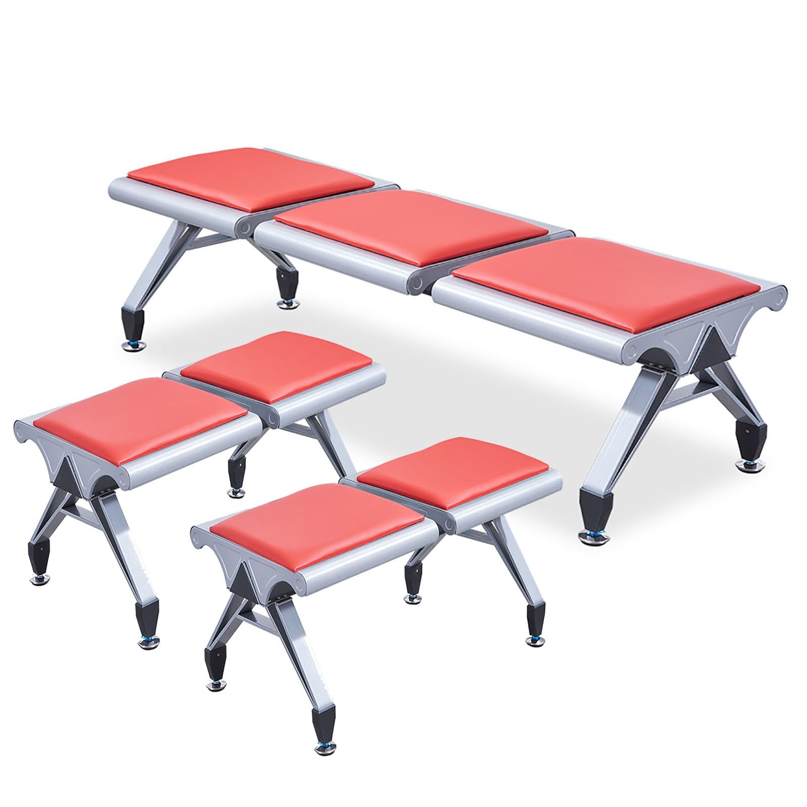 3-Piece 7-Seat Waiting Room Bench Set