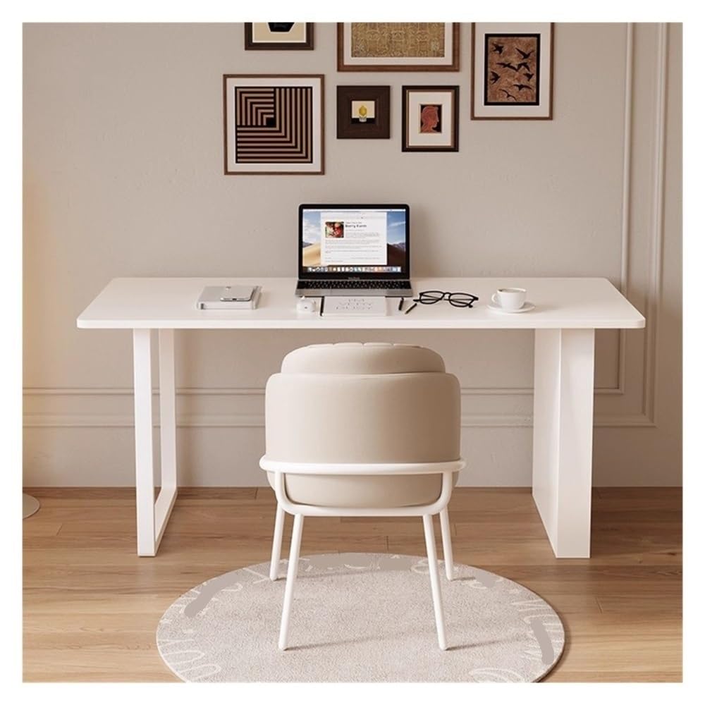 Modern Writing Desk with Magazine Rack