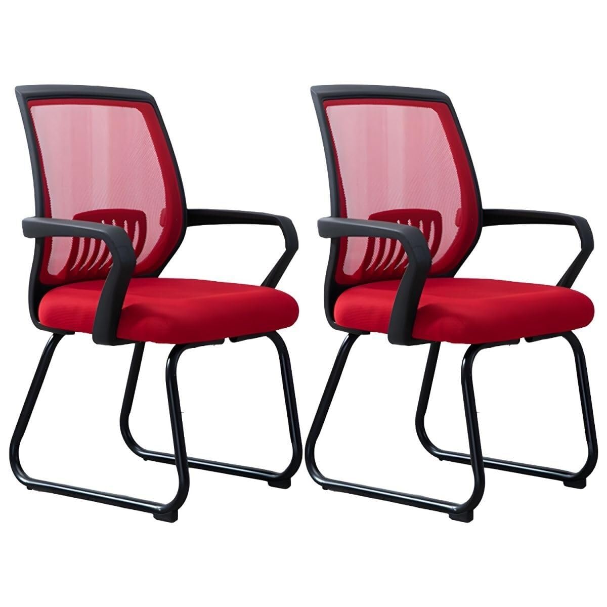 Ergonomic Conference Chair Set with Lumbar Support