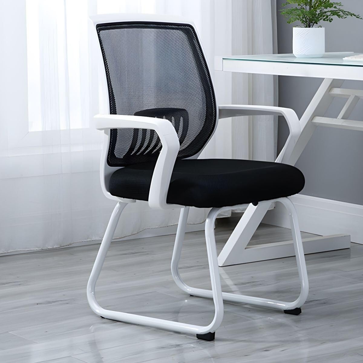 Ergonomic Conference Chair Set with Lumbar Support