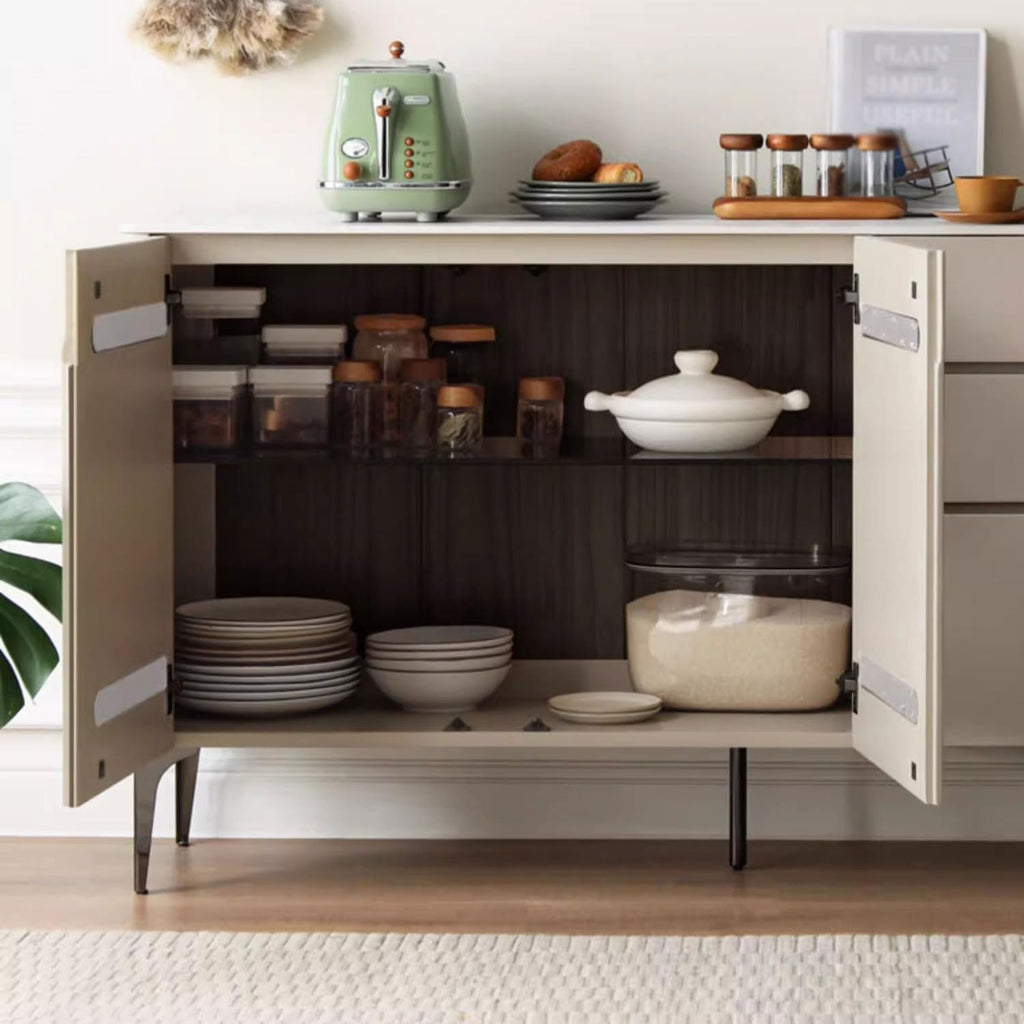 Modern Solid Wood Sideboard Storage Cabinet