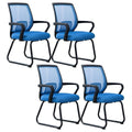 Ergonomic Conference Chair Set with Lumbar Support