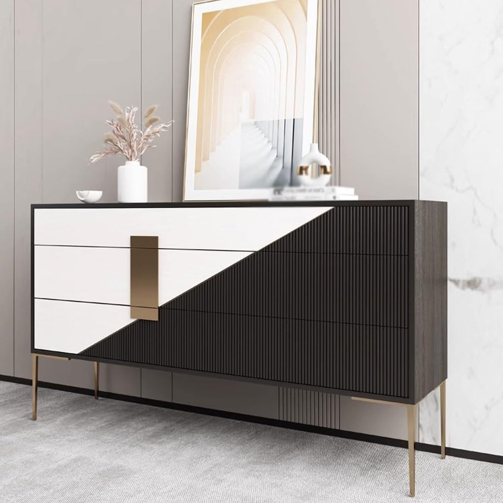 Modern Sideboard Cabinet with 3 Drawers