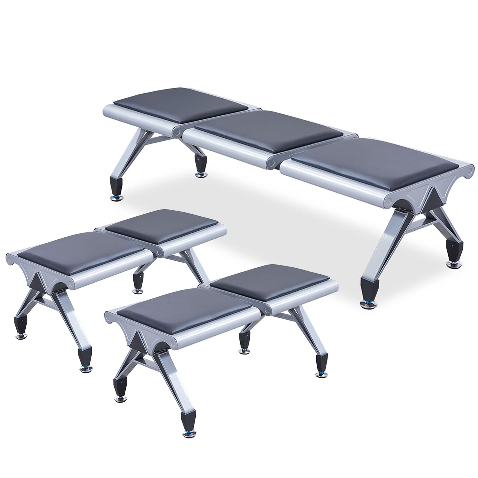 3-Piece 7-Seat Waiting Room Bench Set