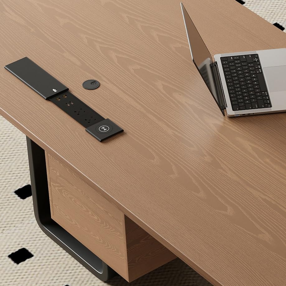Solid Wood Office Desk for Small Spaces