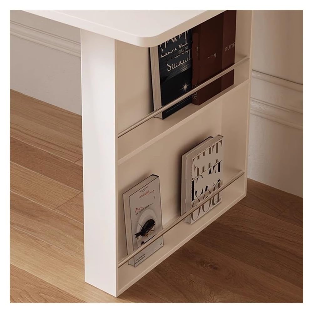 Modern Writing Desk with Magazine Rack