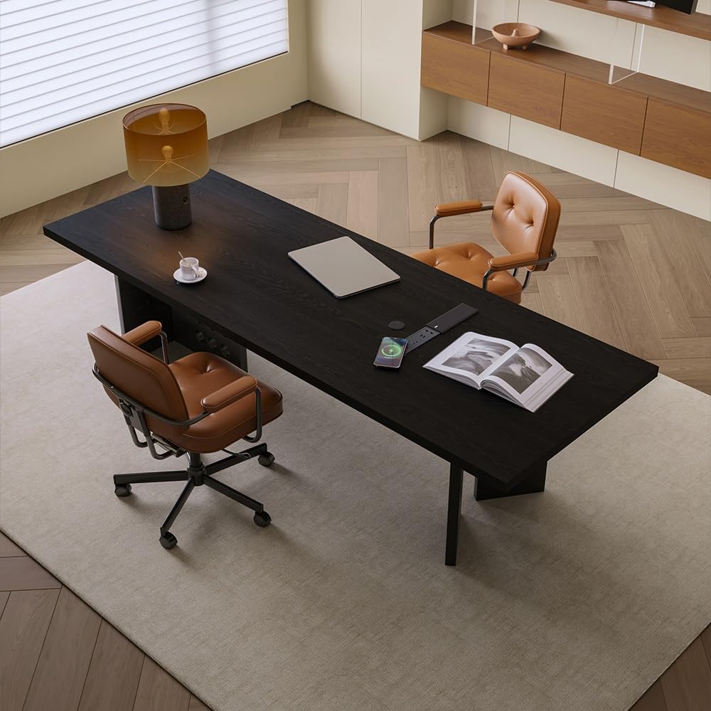 Solid Wood Office Desk for Study & Work