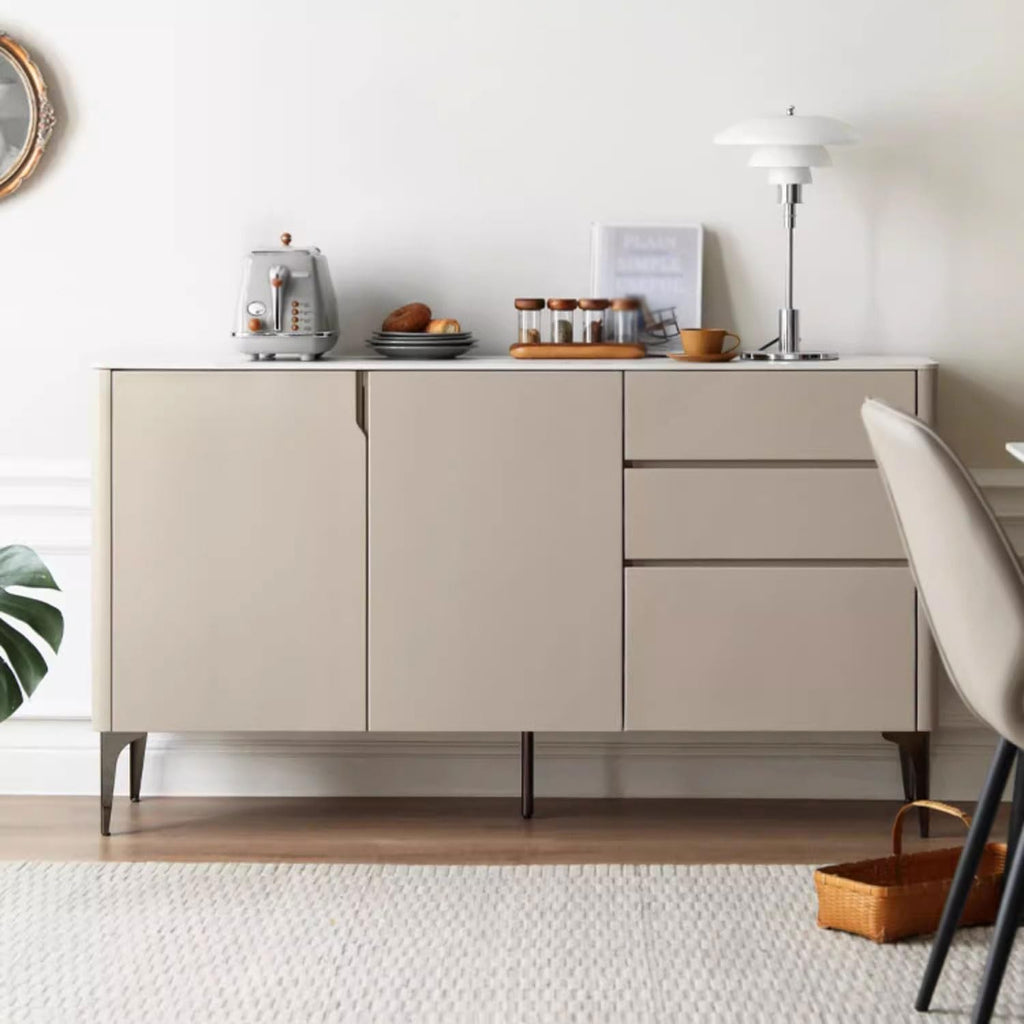 Modern Solid Wood Sideboard Storage Cabinet