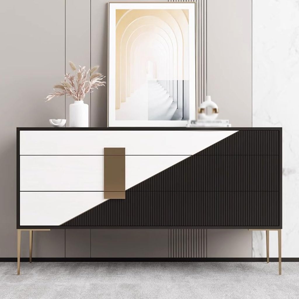 Modern Sideboard Cabinet with 3 Drawers