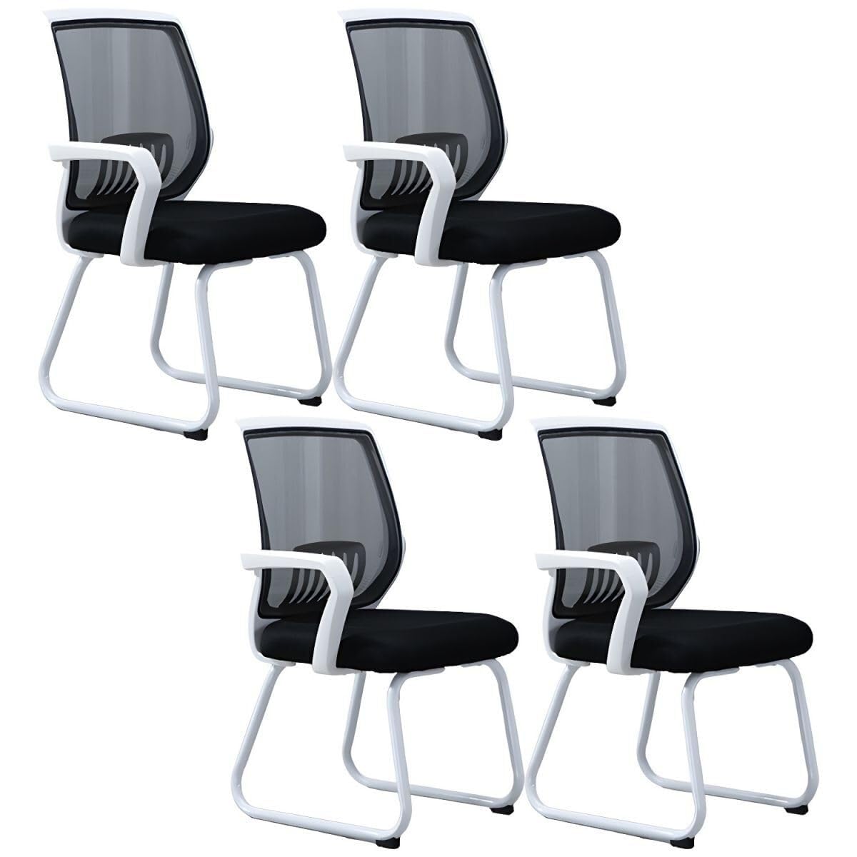 Ergonomic Conference Chair Set with Lumbar Support