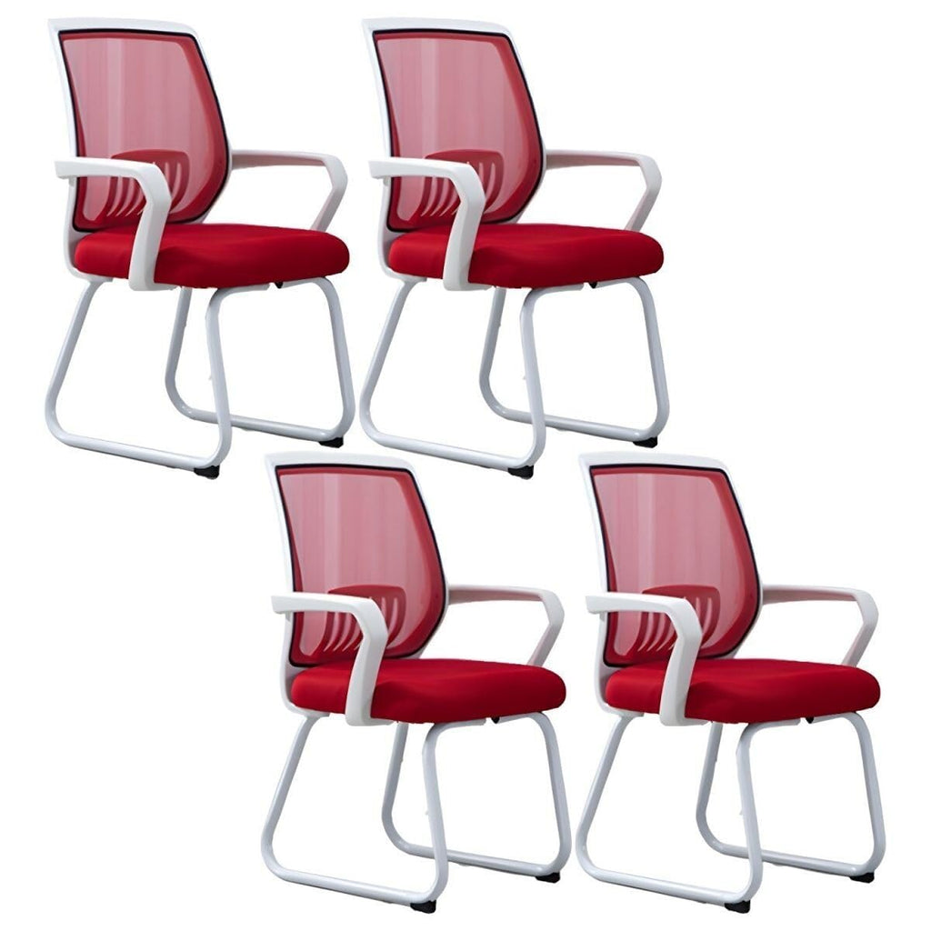 Ergonomic Conference Chair Set with Lumbar Support