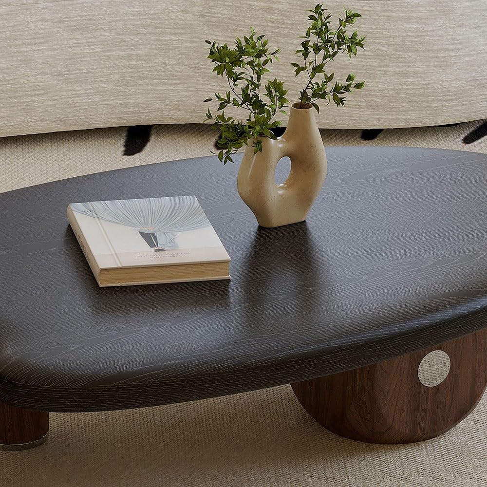 Modern Sculptural Coffee Table Set