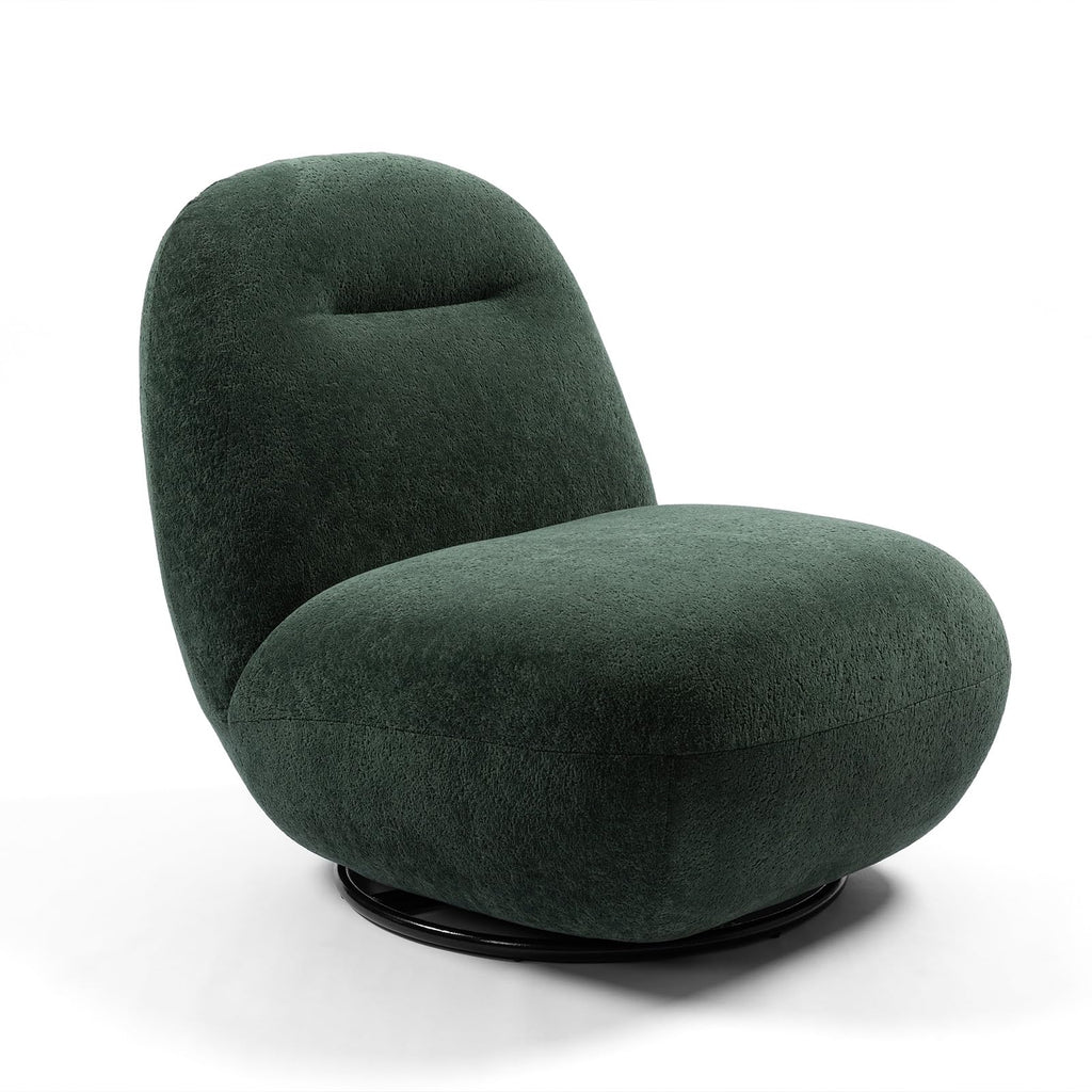 2-Piece Modern Swivel Accent Chair Set