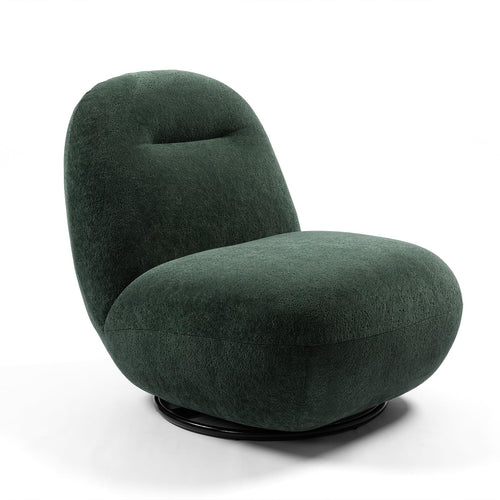 2-Piece Modern Swivel Accent Chair Set