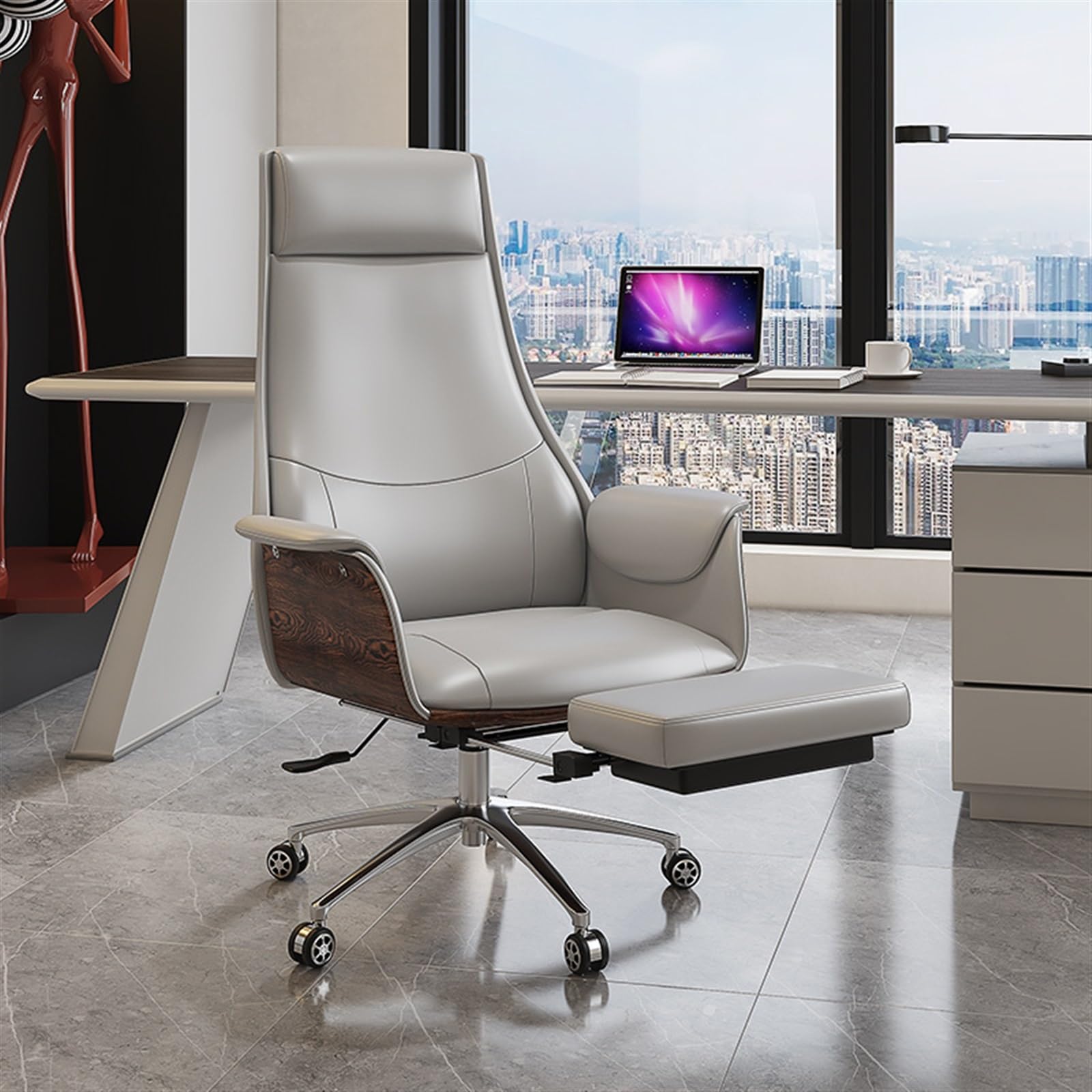 High-Back Executive Swivel Office Chair
