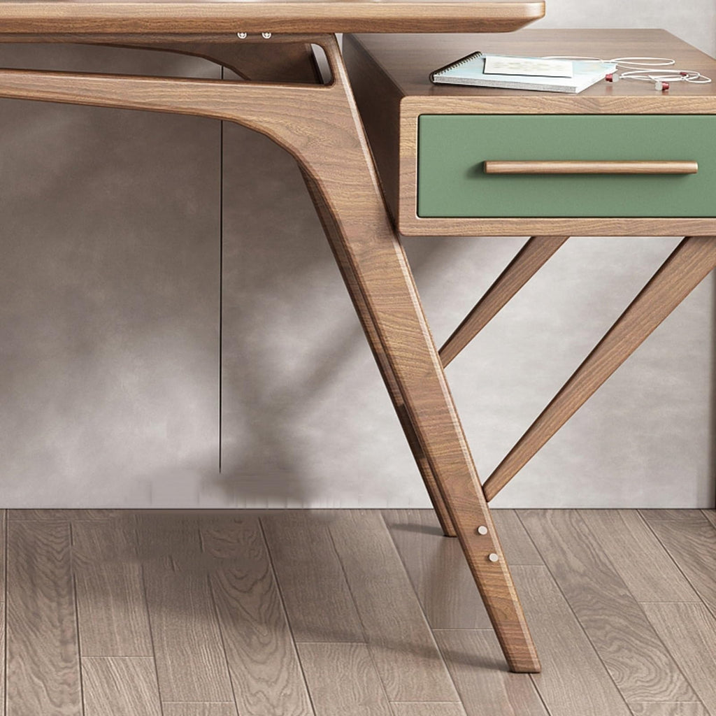 67" Computer Desk with Storage Cabinet & Drawer