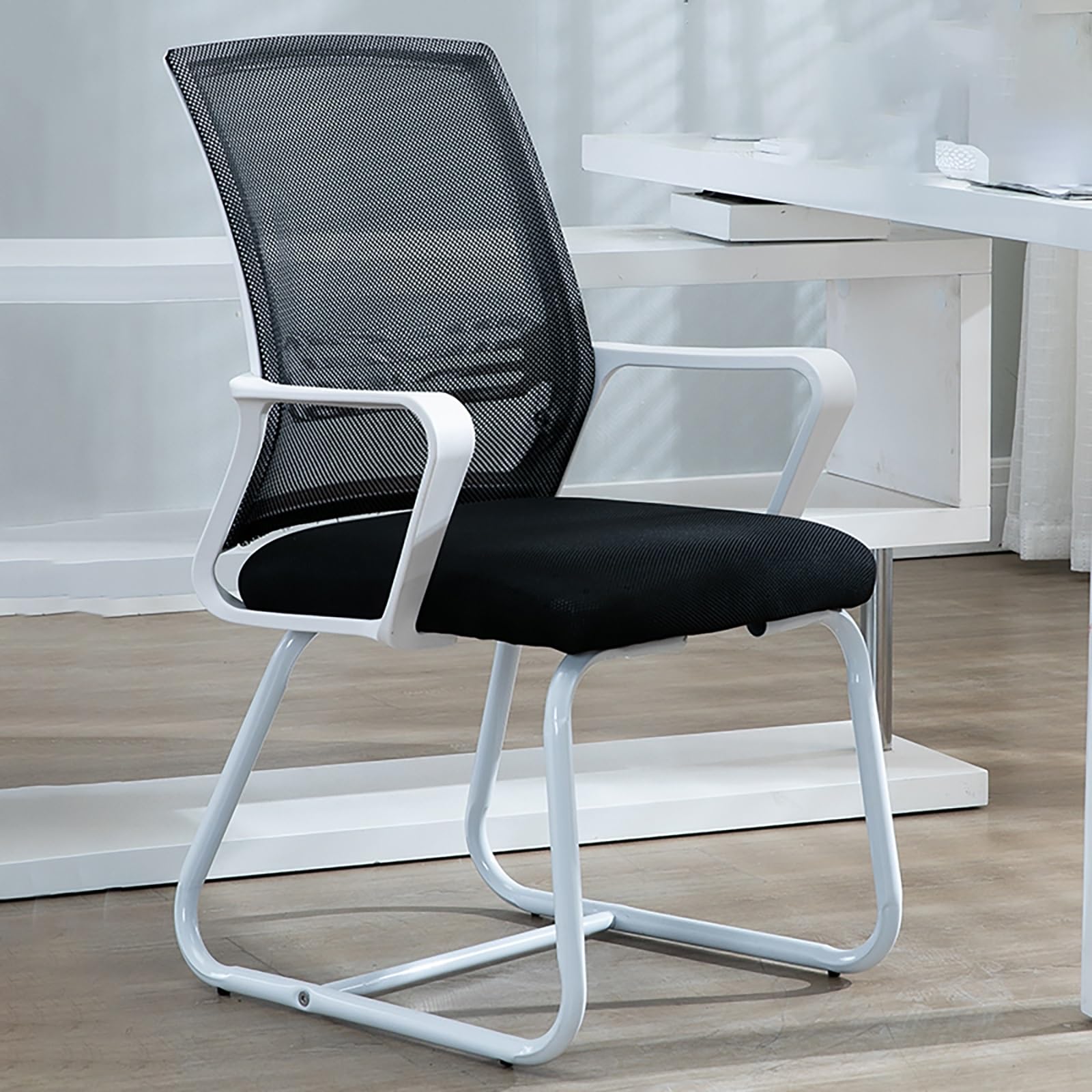 4-Piece Stackable Reception Chairs with Armrests