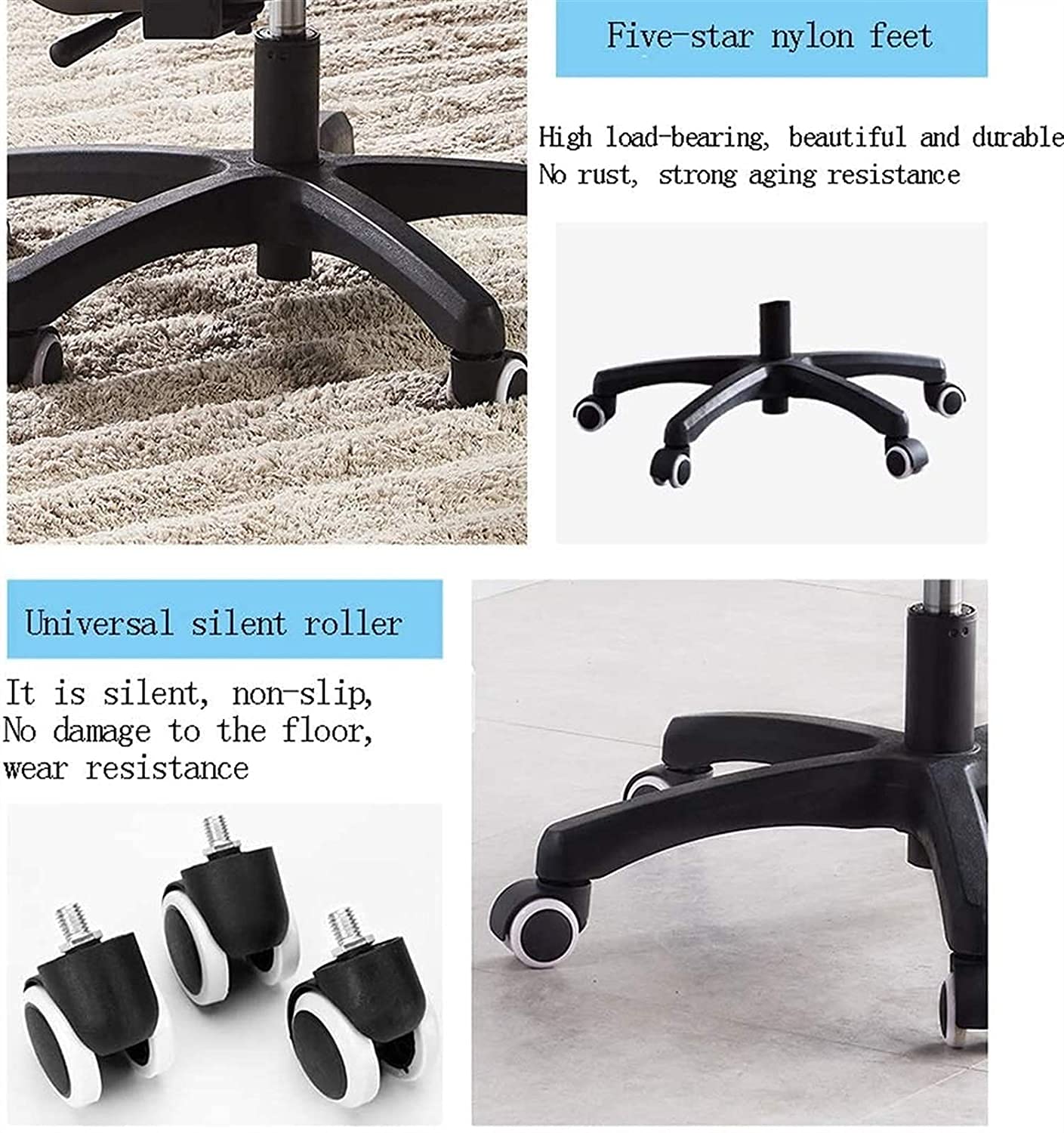 Ergonomic Executive Leather Office Chair