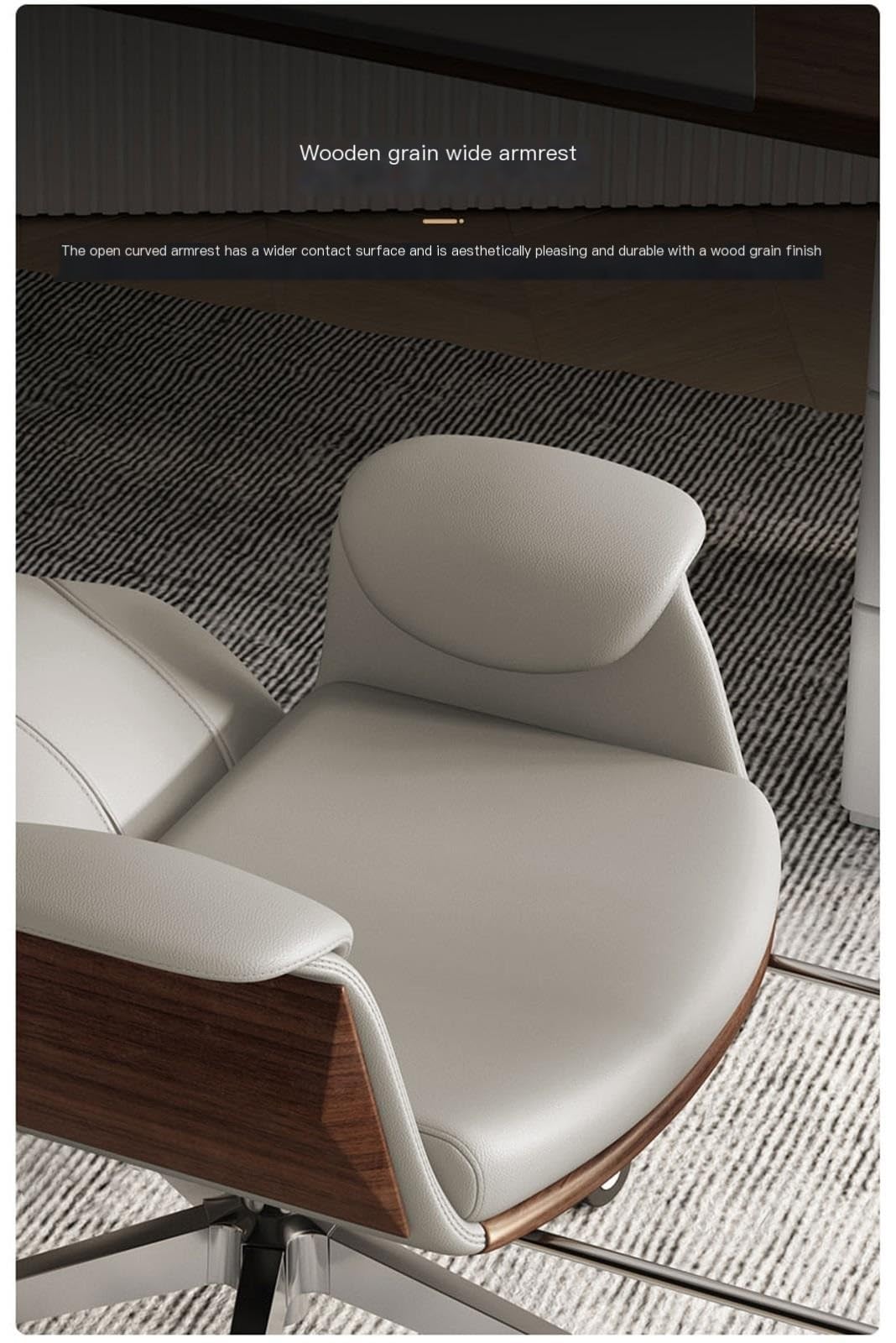 High-Back Executive Swivel Office Chair