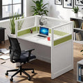 Modular Office Workstation Desk with Privacy Panels