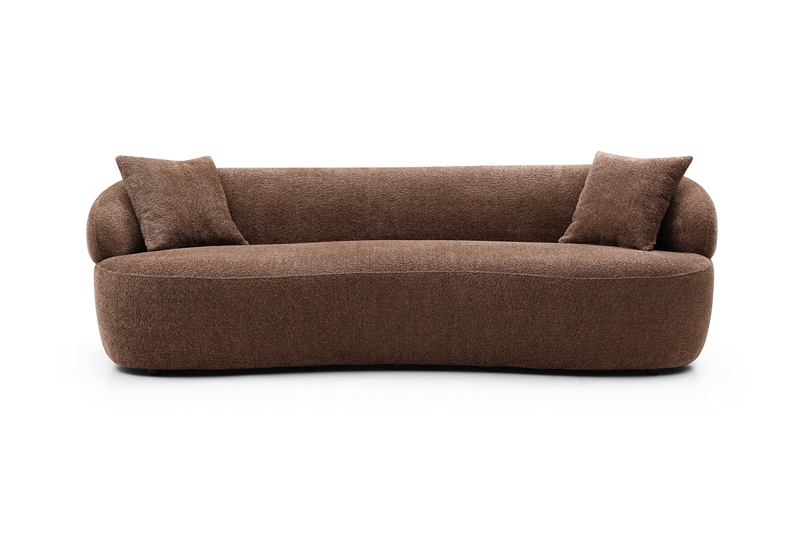 3-Seat Curved Cloud Sofa for Living Room & Office